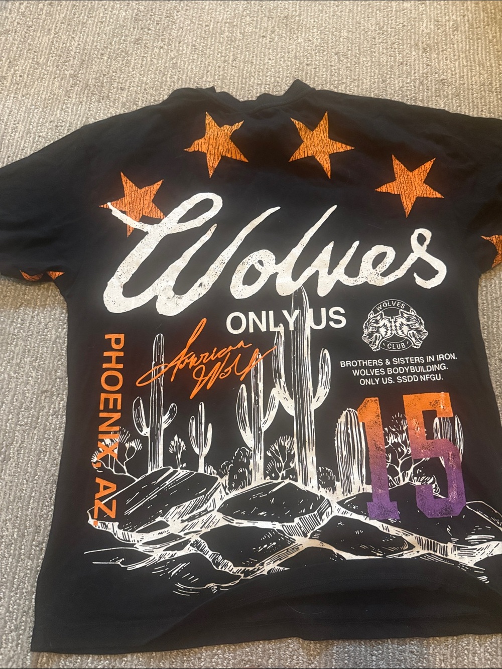 Darc Sport Wolves Graphic Short Sleeve Tee - wolves phoenix az